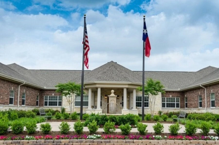 Exterior of the selected Katy, Texas property